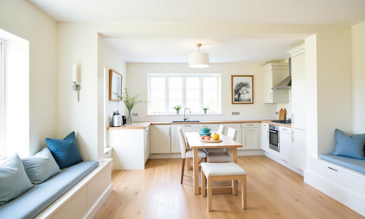 Modern Farmhouse Kitchen in Kinsale - Dining space